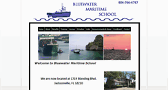 Desktop Screenshot of bluewatermaritimeschool.com